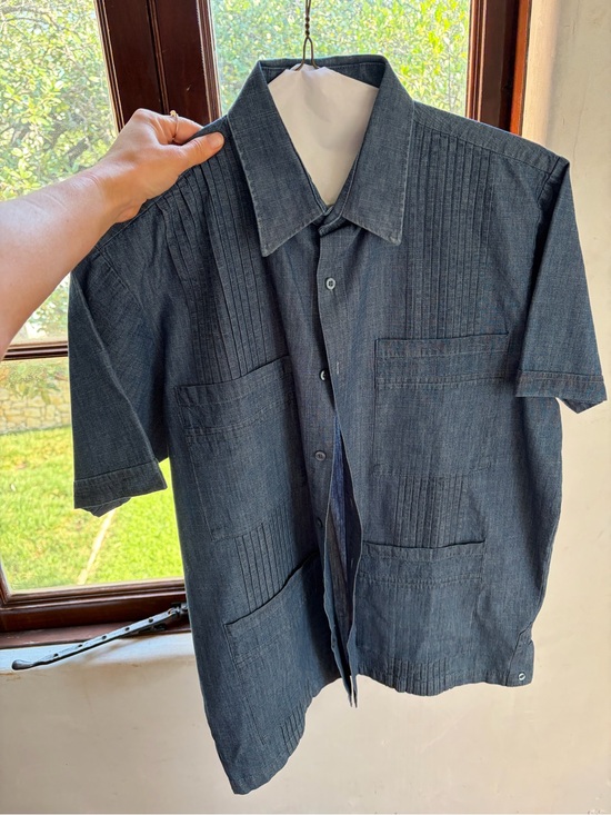 J edwards Other - Men's Short-Sleeve Lightweight Shirt Jacket in Dark Gray